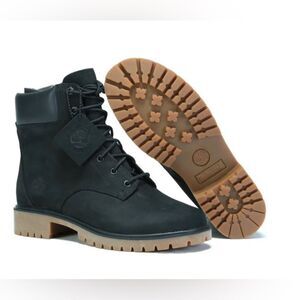 TIMBERLAND Waterproof 6" Jayne Boot A1TH8 Black- Size 6